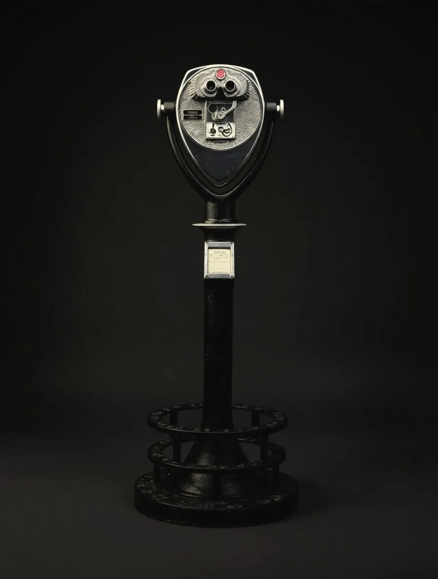 Retired Landmark Binocular Viewer