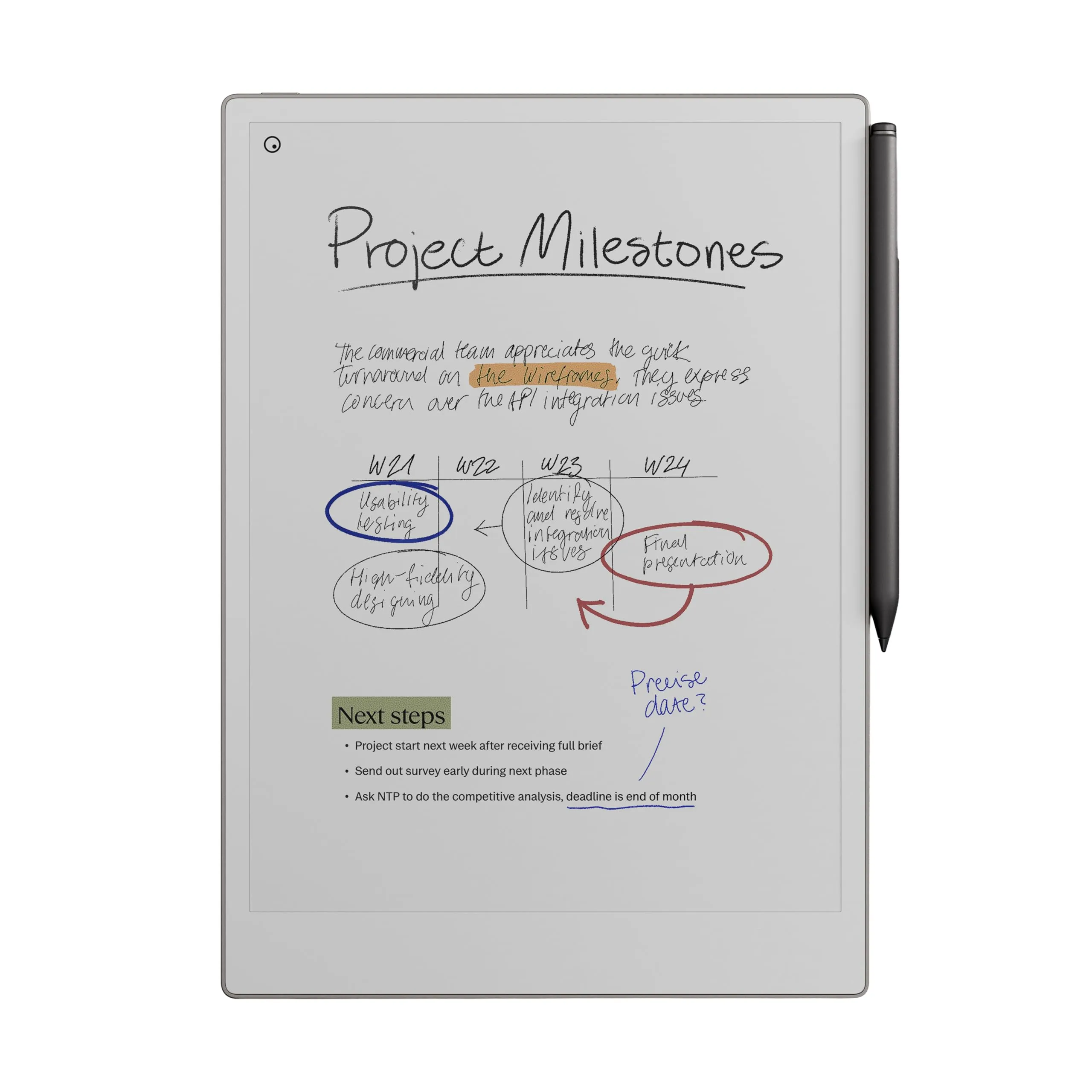 CoBak "Composition Notebook" Case