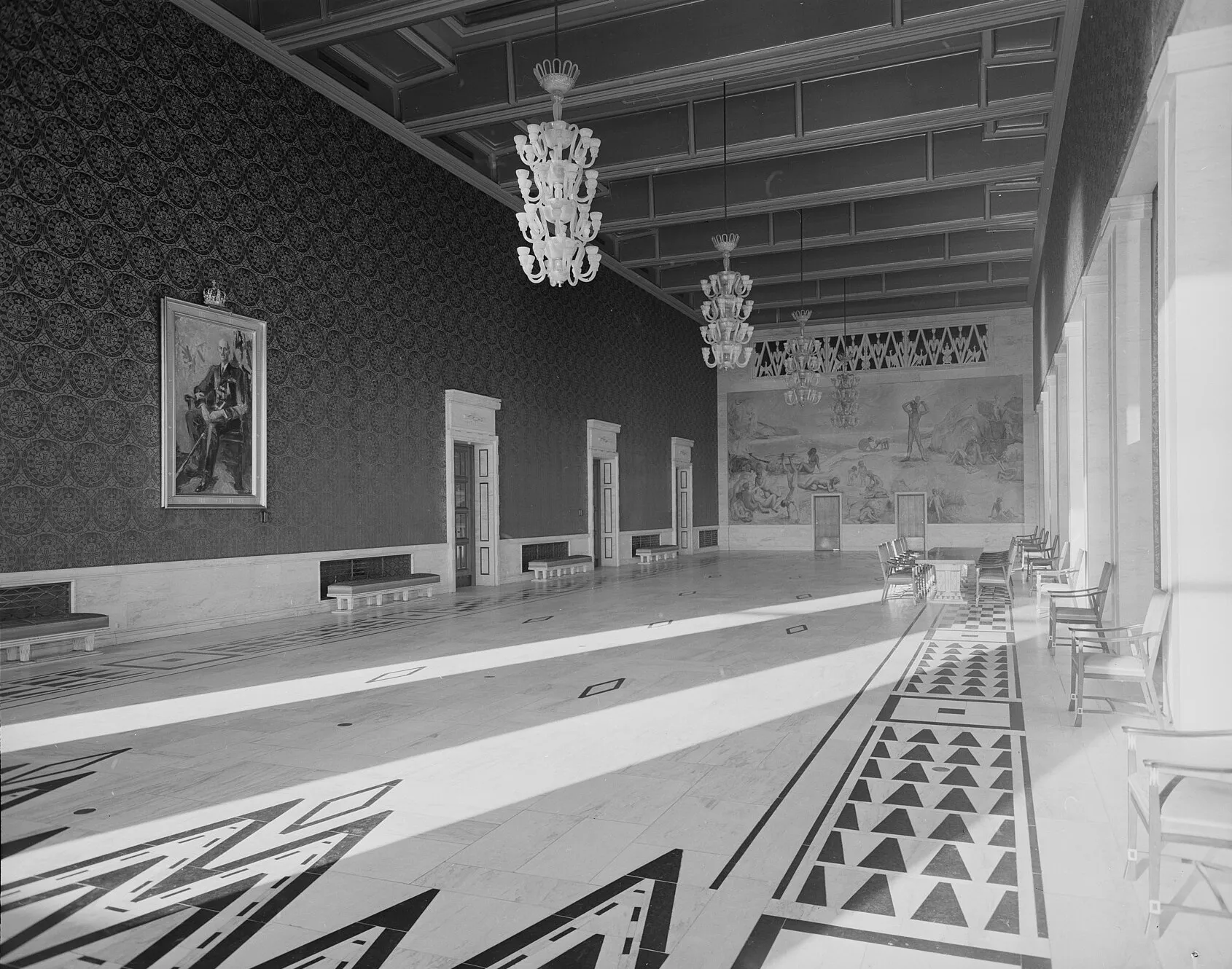The Mocking Mural in Oslo City Hall