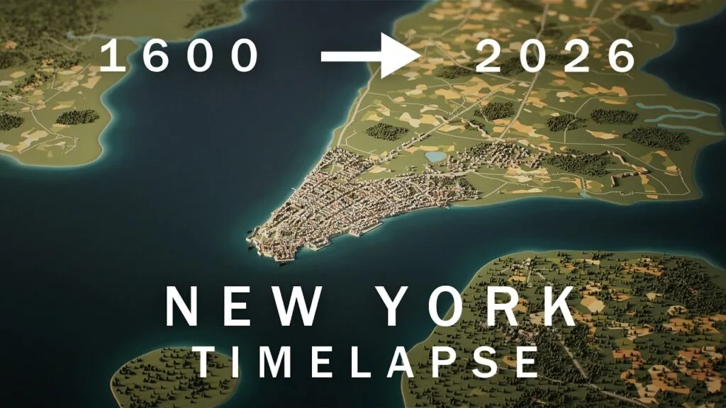 The Evolution of Manhattan, 1600–2026