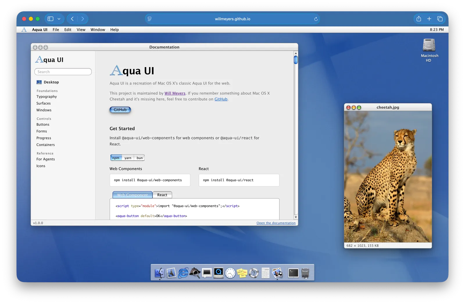 Aqua UI