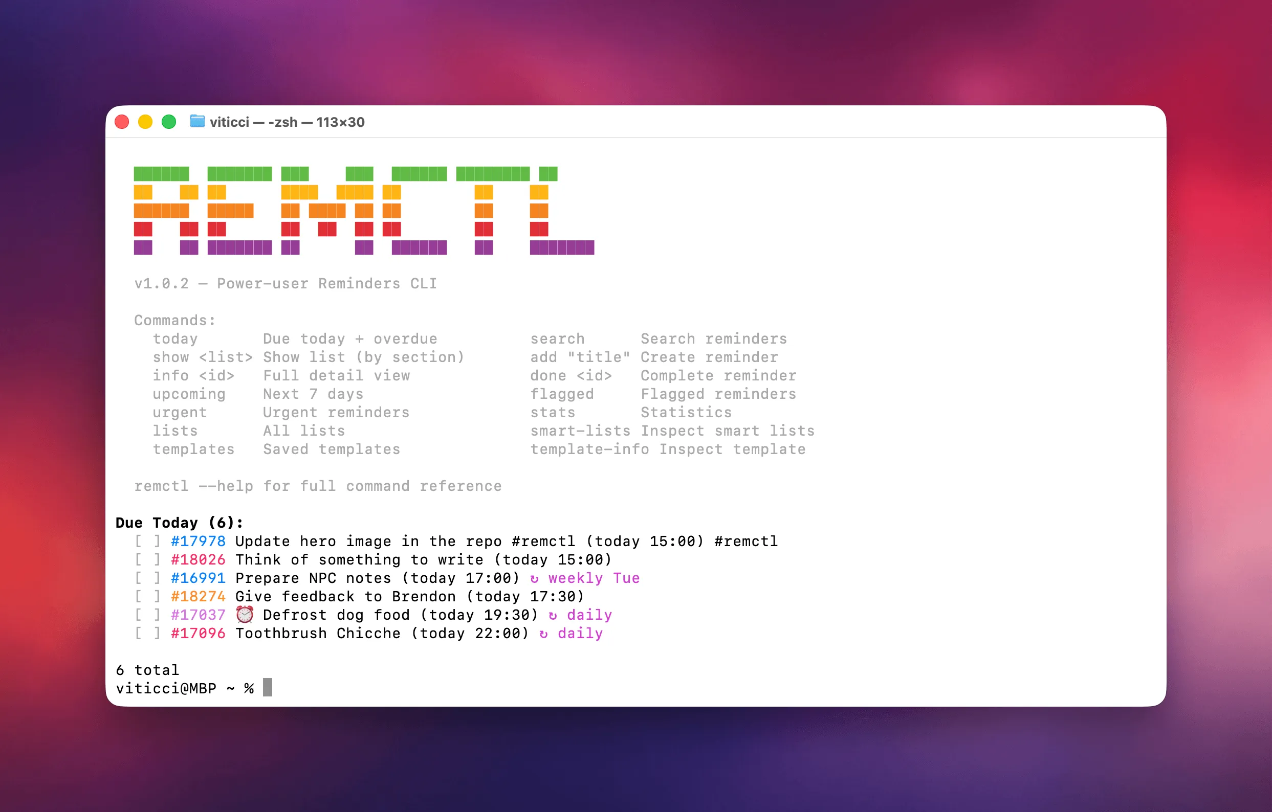 RemCTL